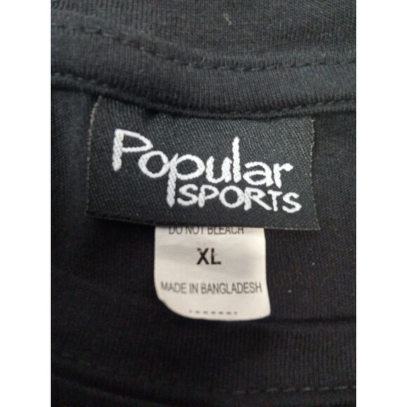 Popular Sports Women (Juniors) XL Black White Pink Short Sleeve Round Neck - Picture 9 of 10